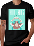 Good Things Take Time Sloth Tee