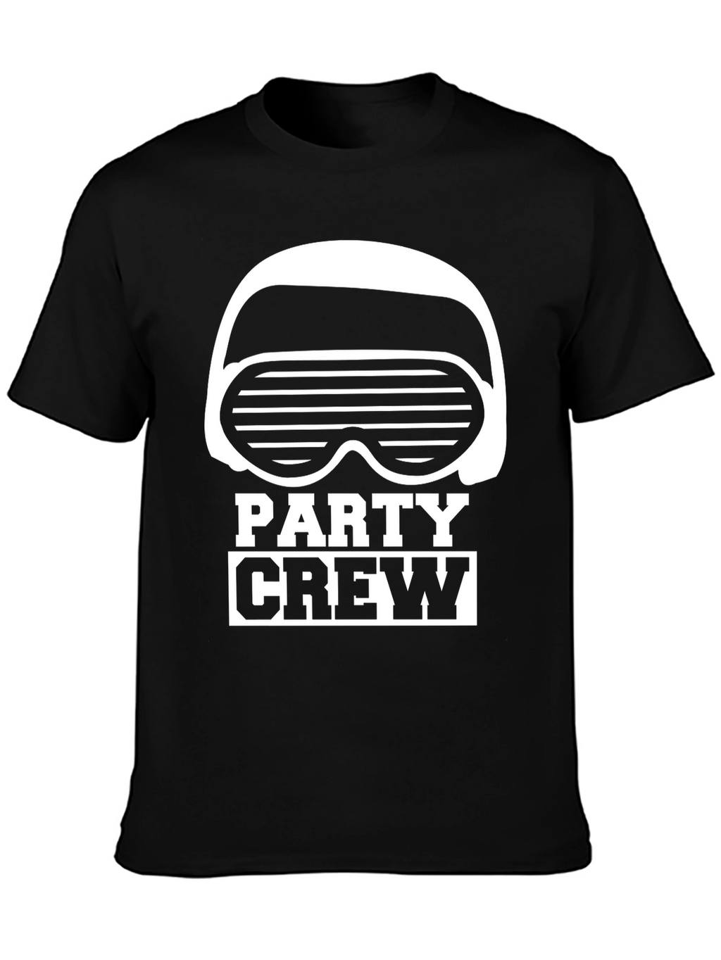 Party Crew Graphic Tee - Black T-Shirt