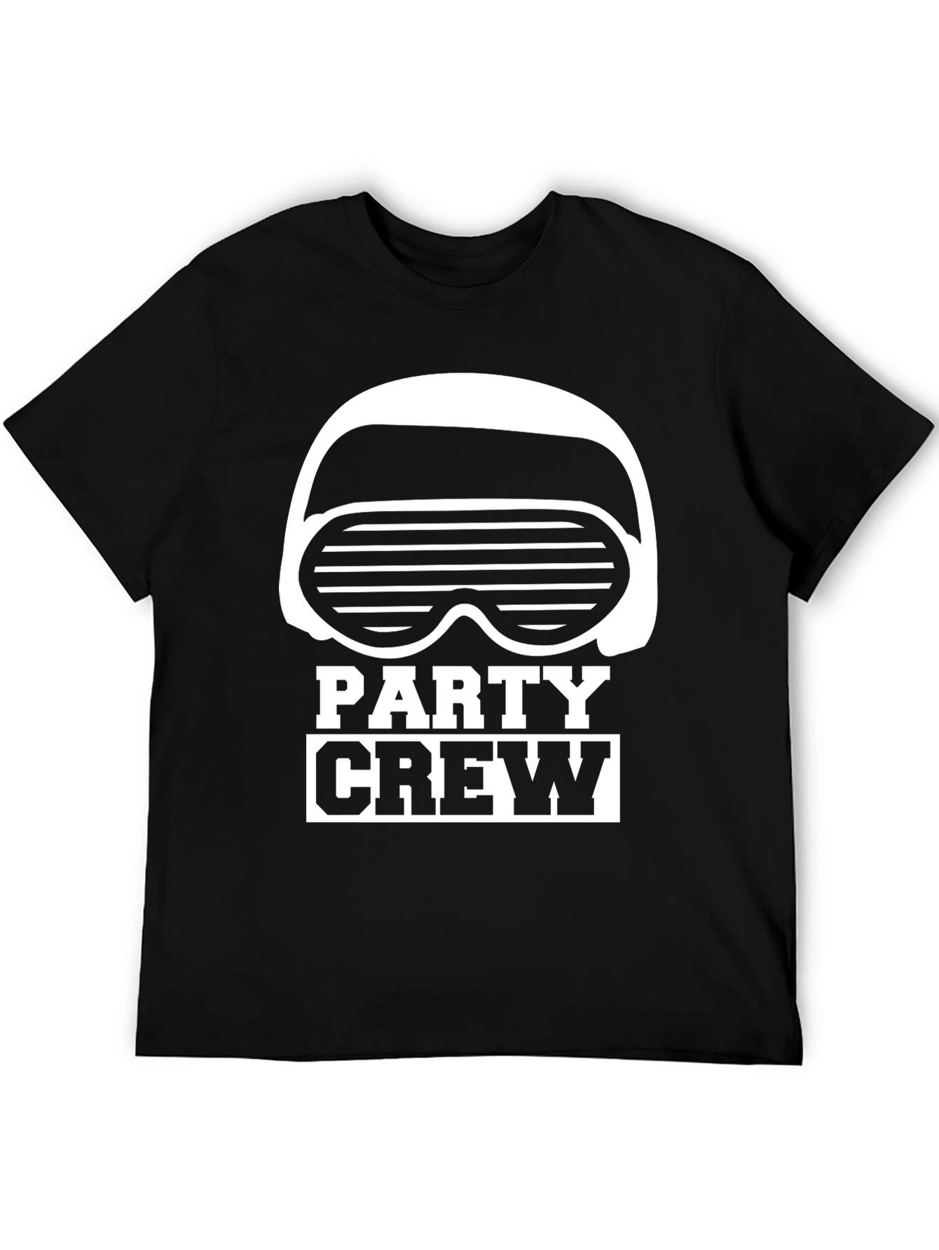 Party Crew Graphic Tee - Black T-Shirt