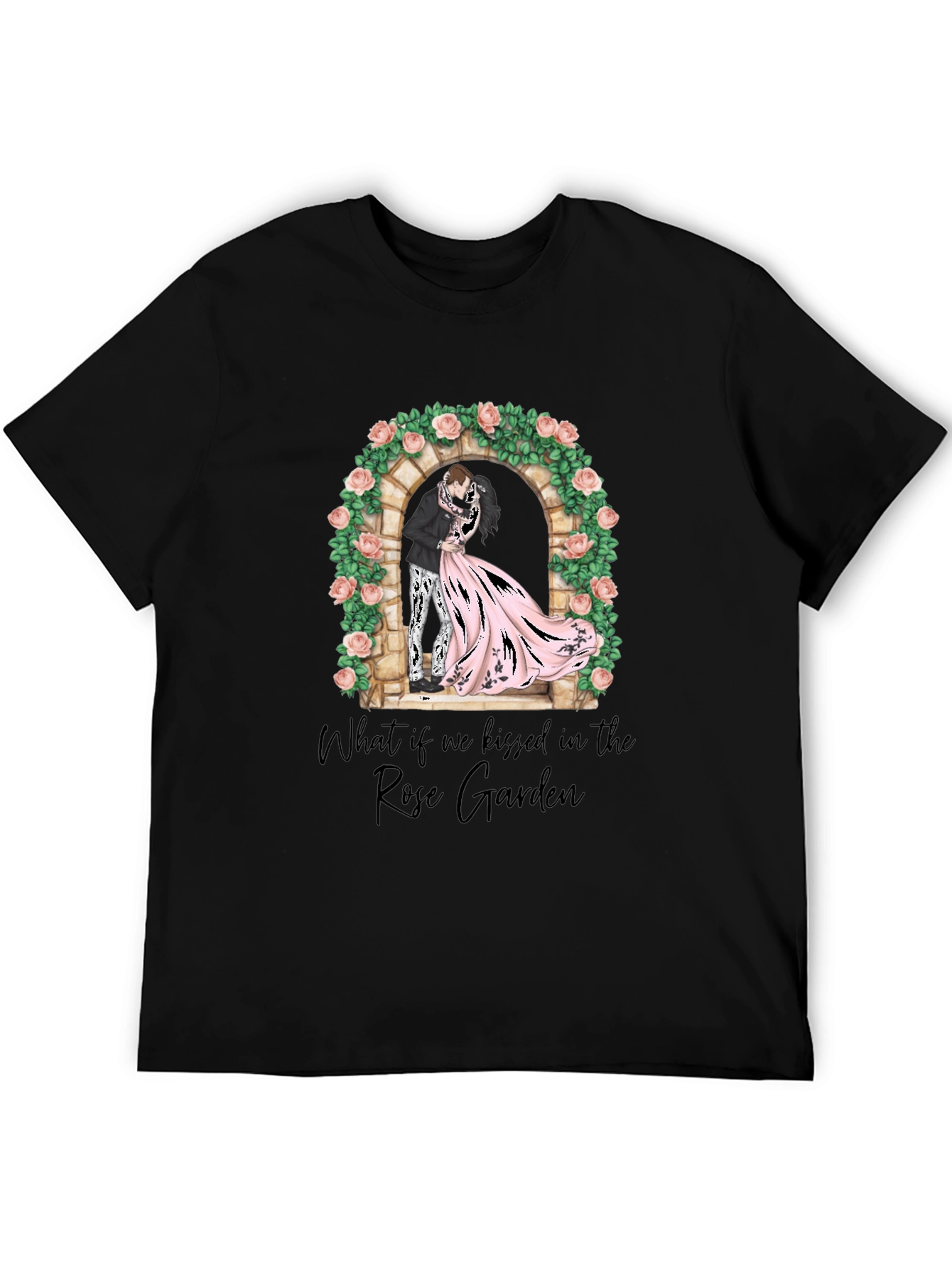 Rose Garden Kiss Graphic T-Shirt