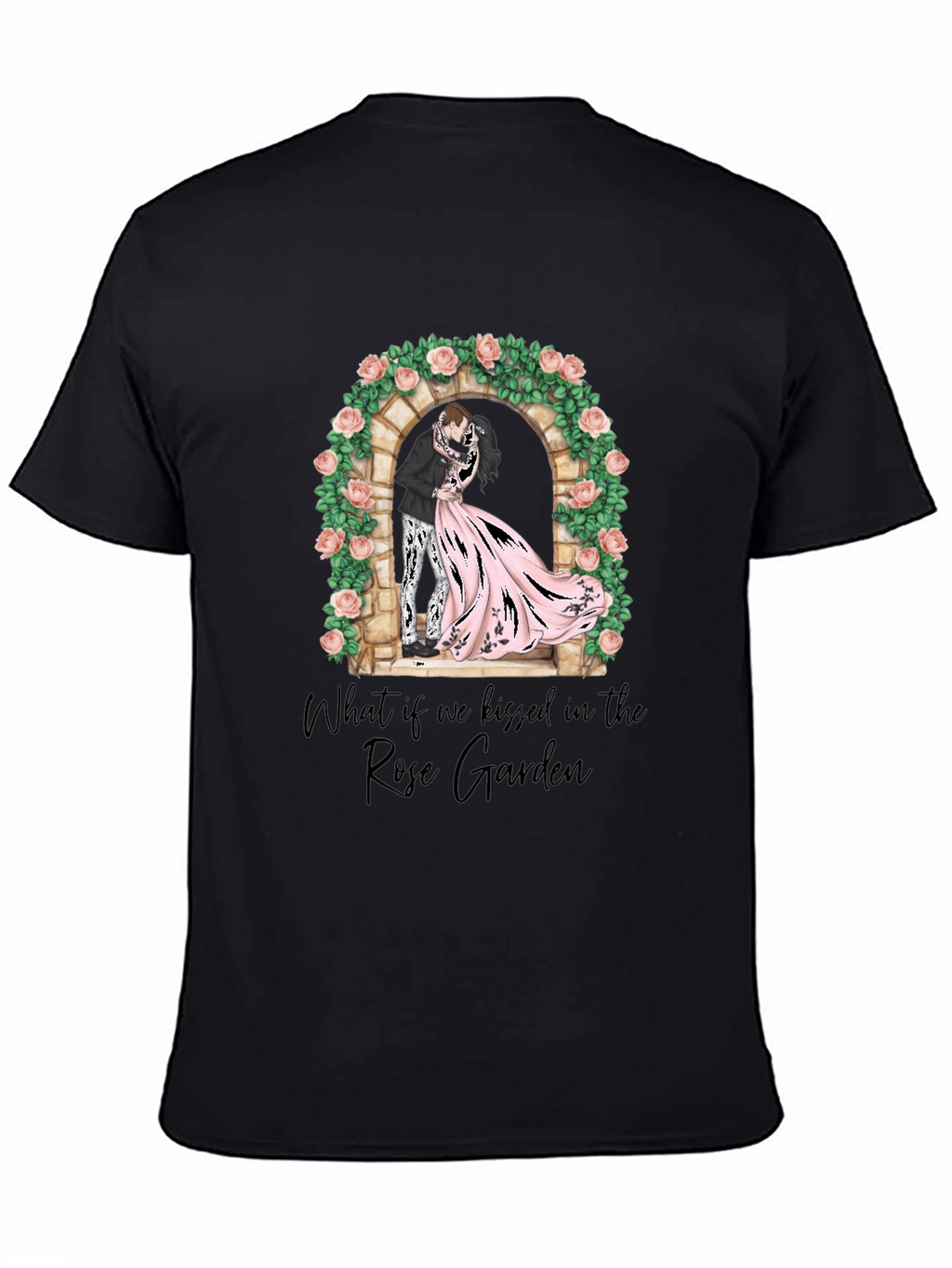 Rose Garden Kiss Graphic T-Shirt