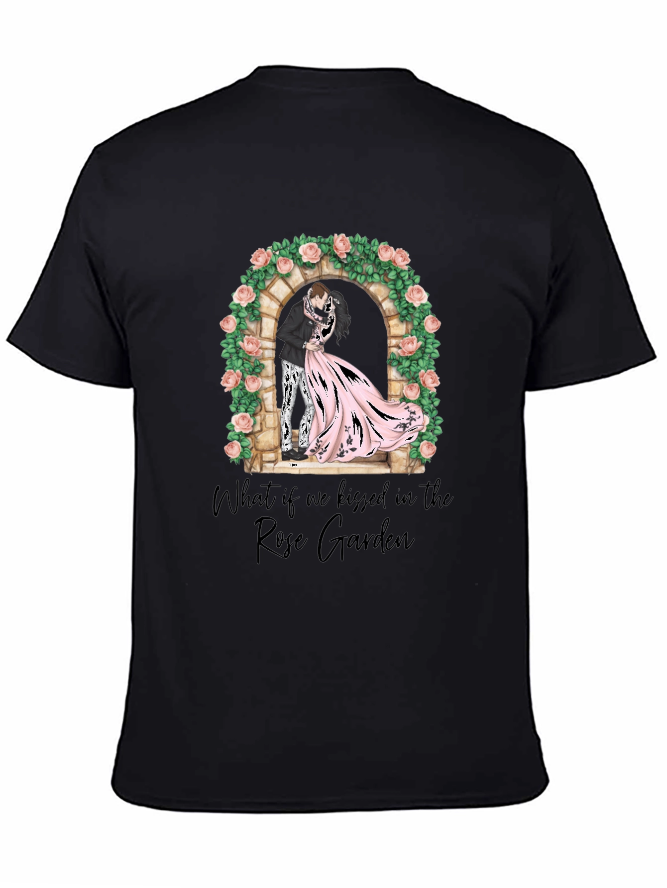Rose Garden Kiss Graphic T-Shirt