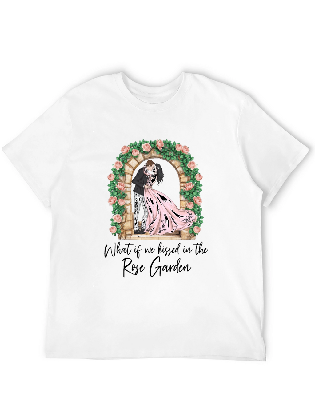 Rose Garden Kiss Graphic T-Shirt