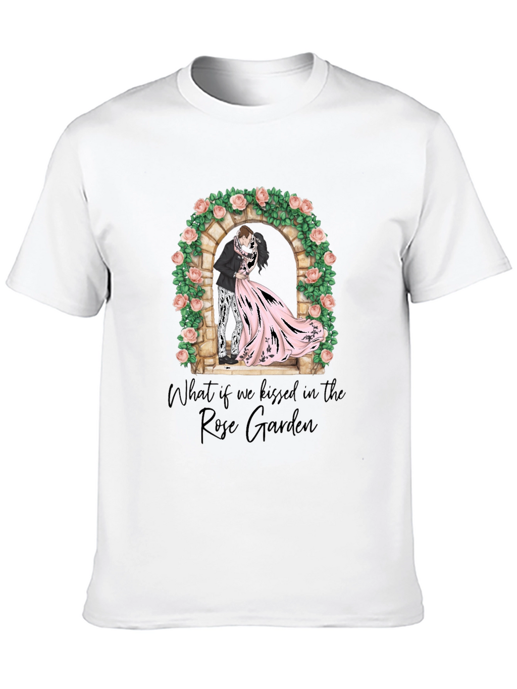 Rose Garden Kiss Graphic T-Shirt