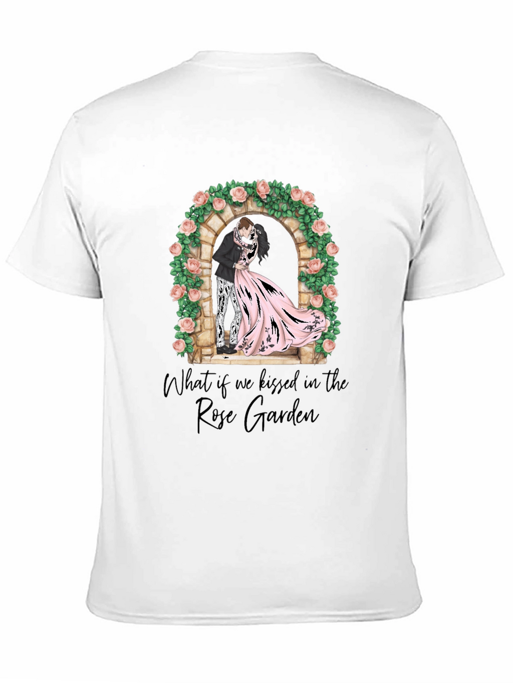 Rose Garden Kiss Graphic T-Shirt