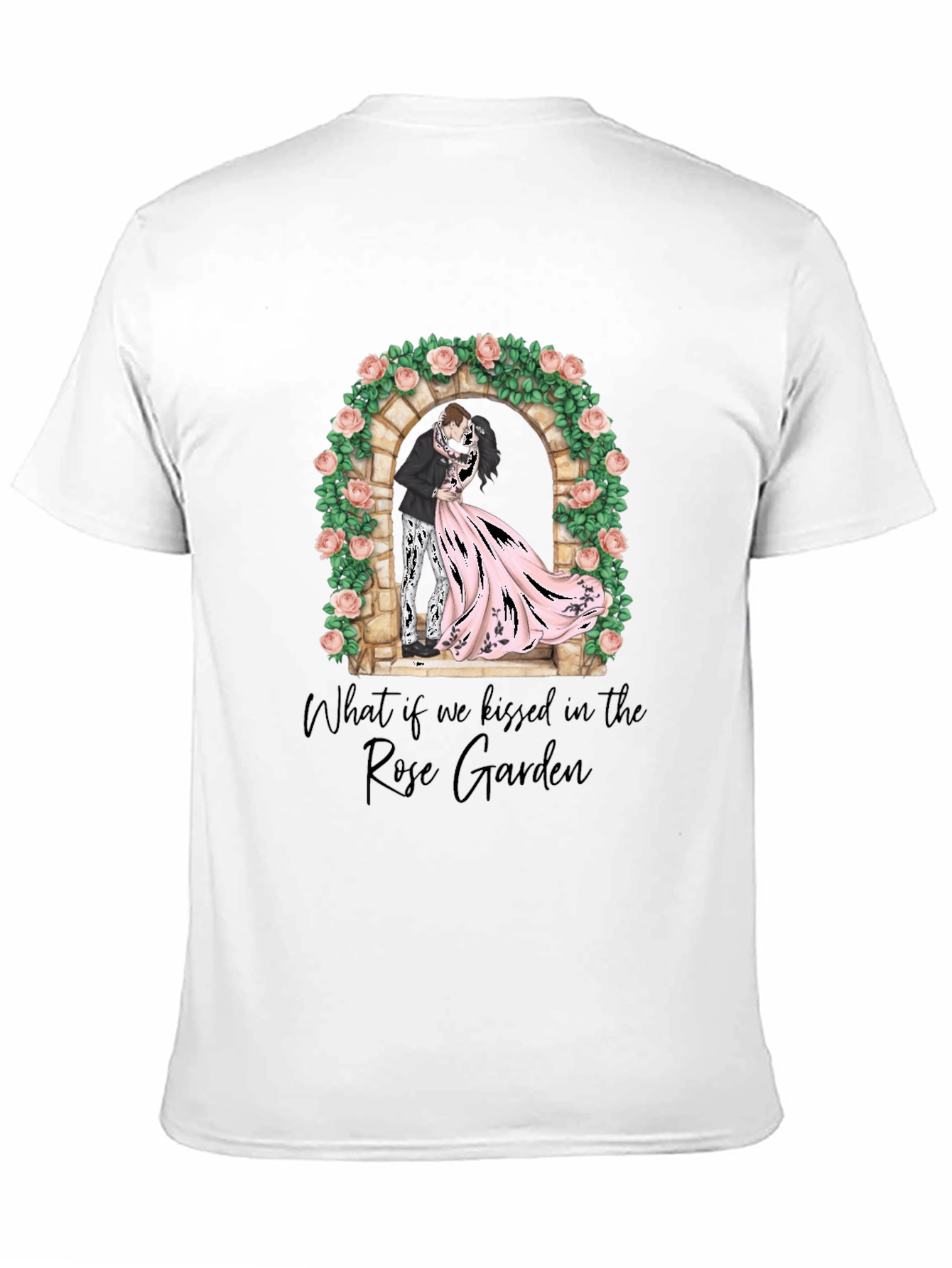 Rose Garden Kiss Graphic T-Shirt