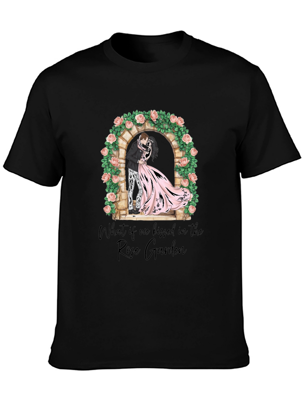 Rose Garden Kiss Graphic T-Shirt