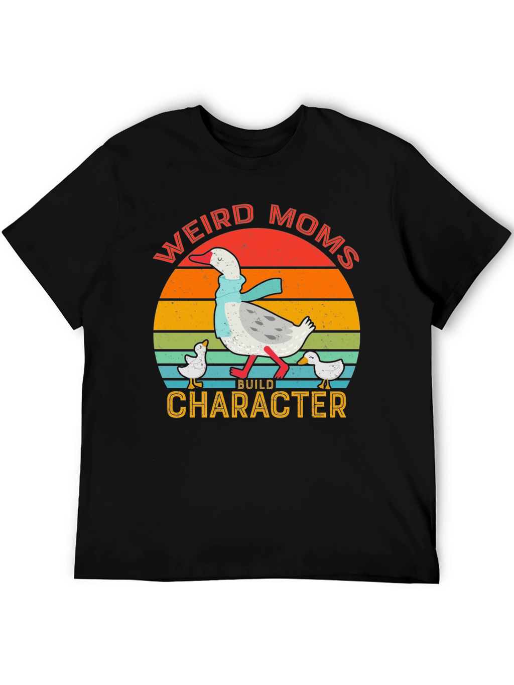 Weird Moms Build Character Tee