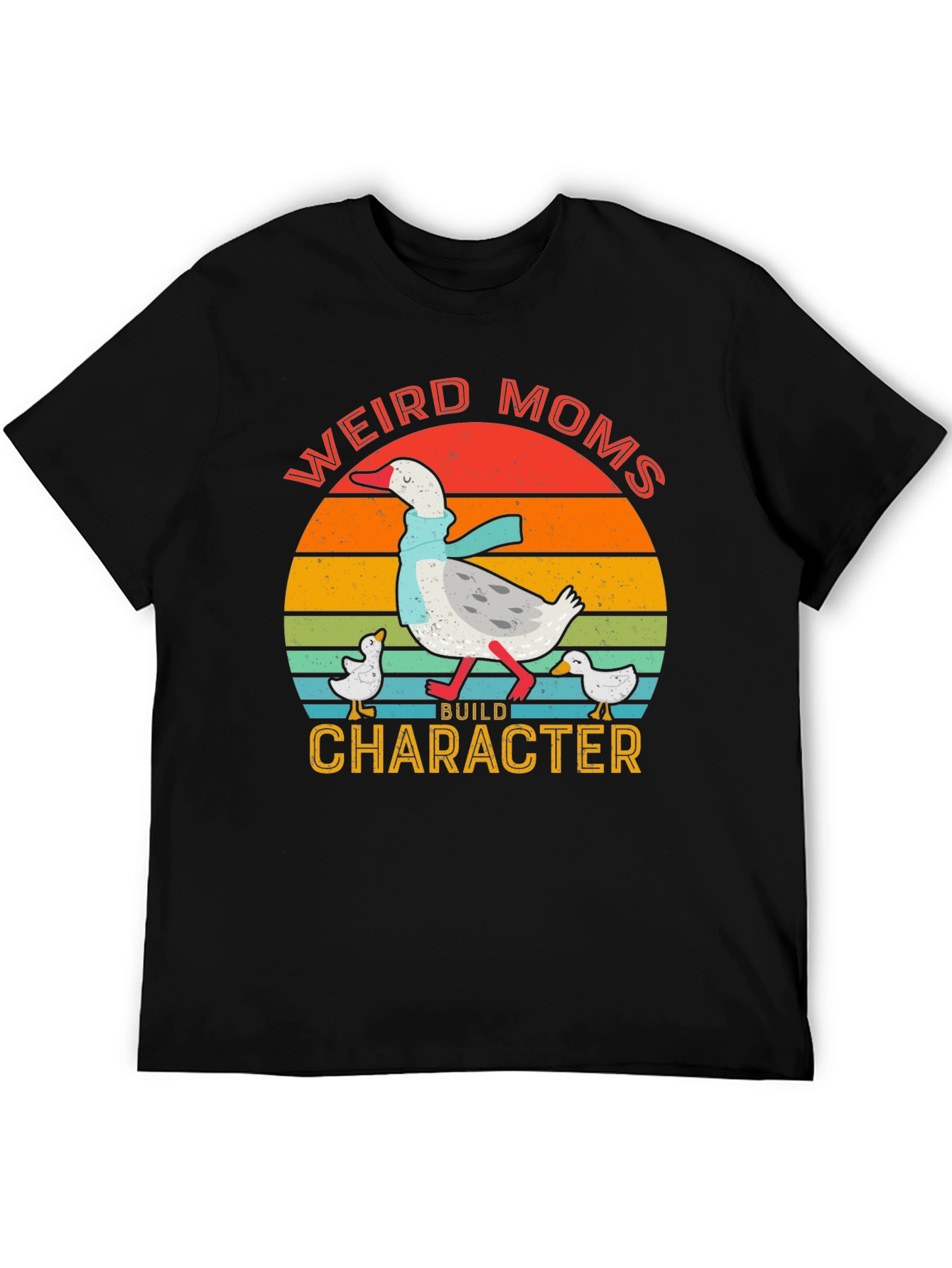 Weird Moms Build Character Tee