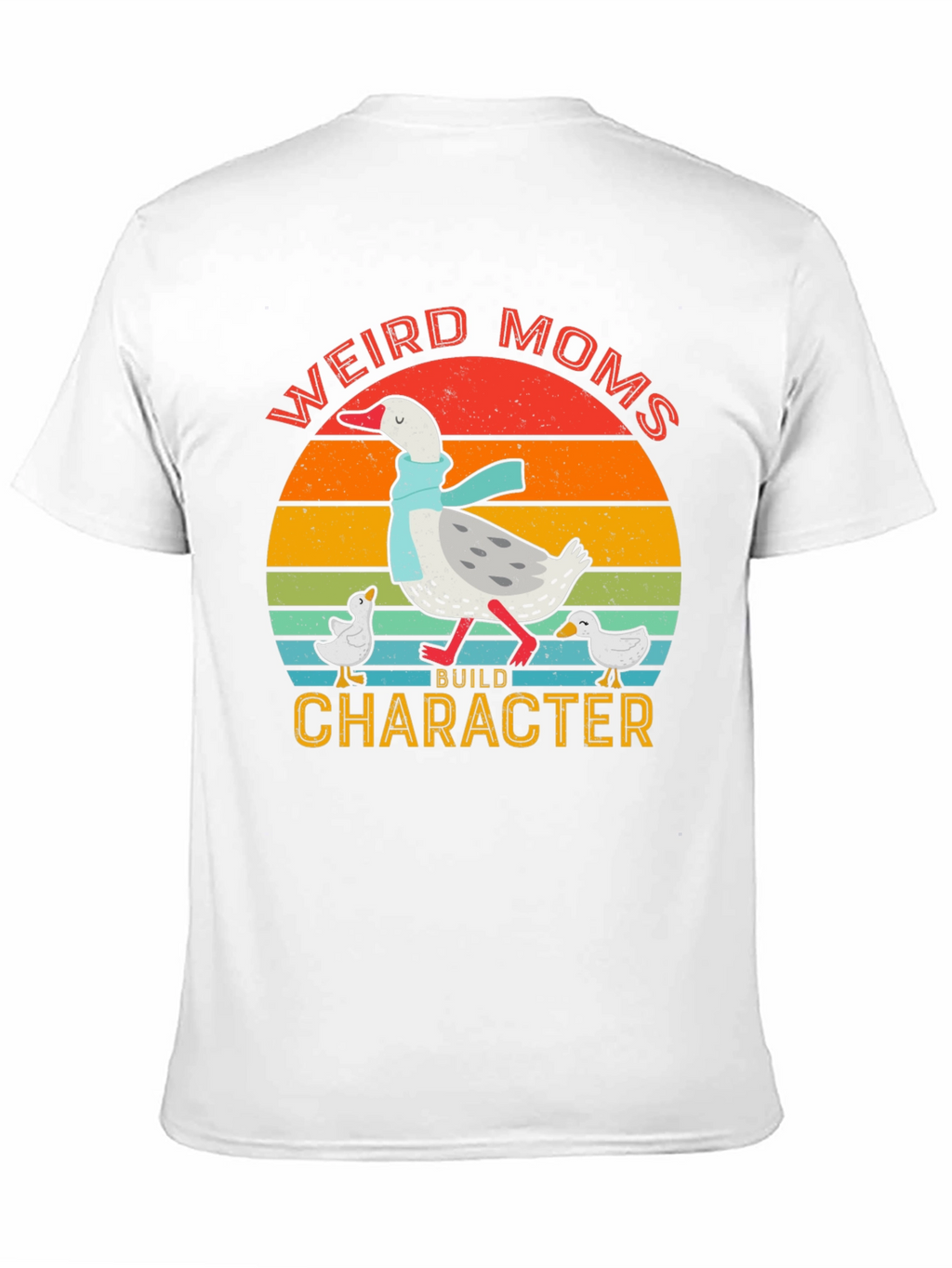 Weird Moms Build Character Tee