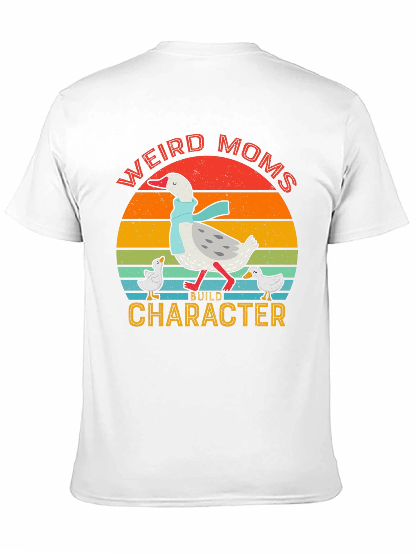 Weird Moms Build Character Tee