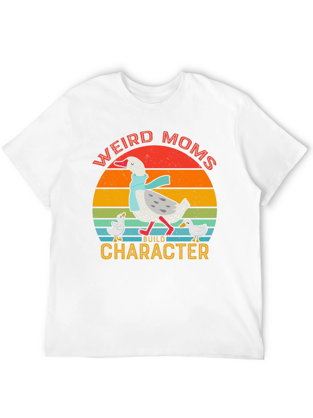 Weird Moms Build Character Tee