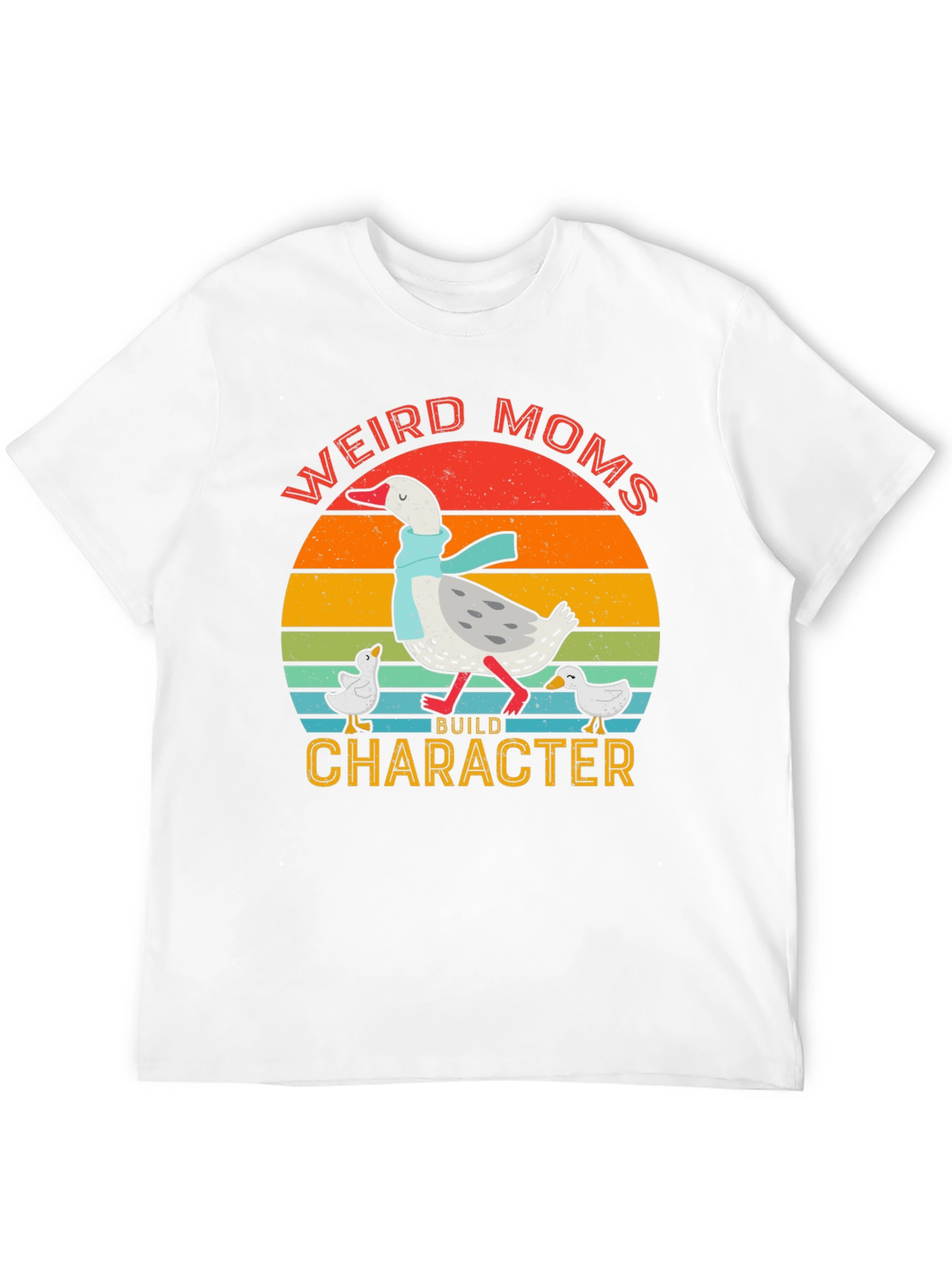 Weird Moms Build Character Tee