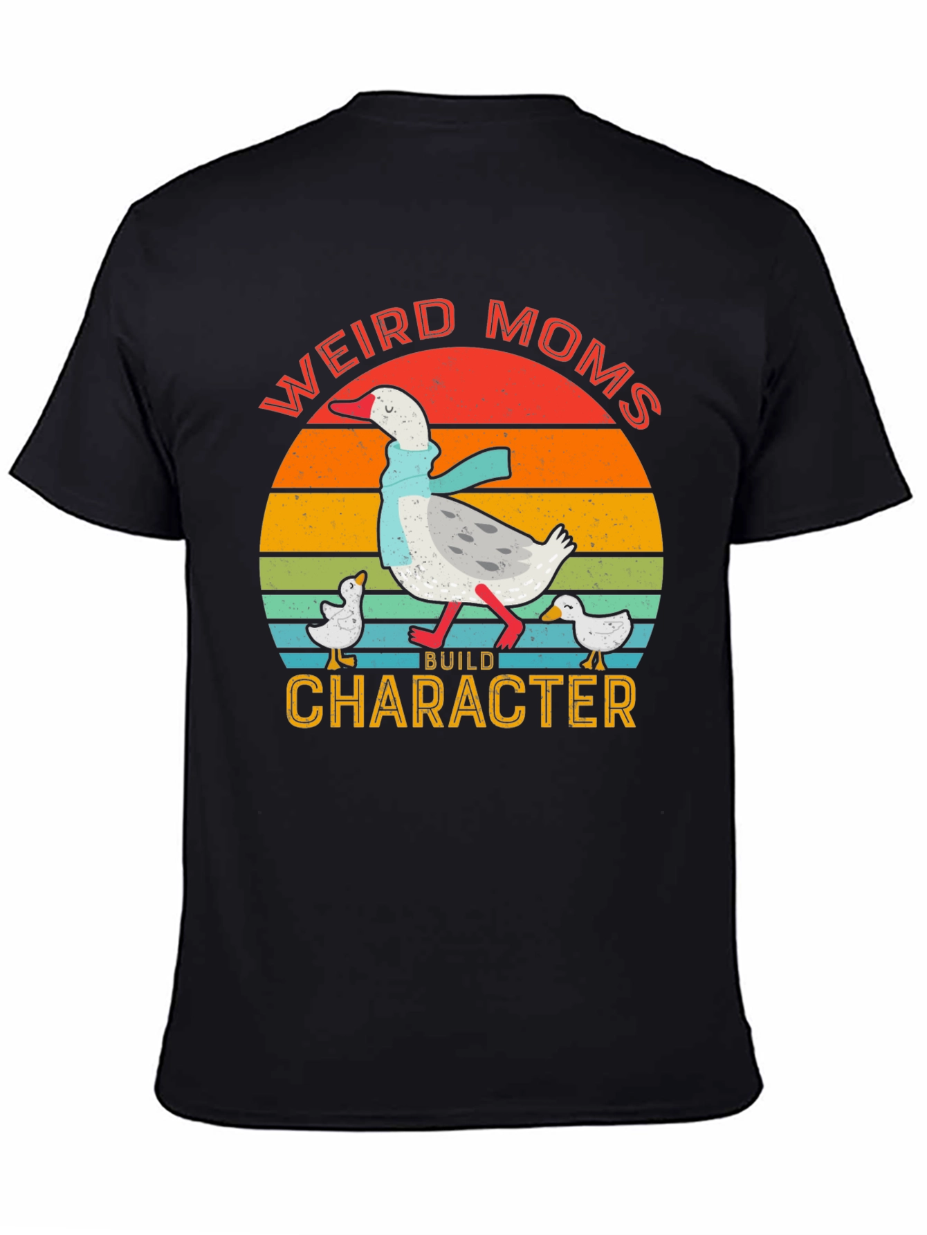 Weird Moms Build Character Tee