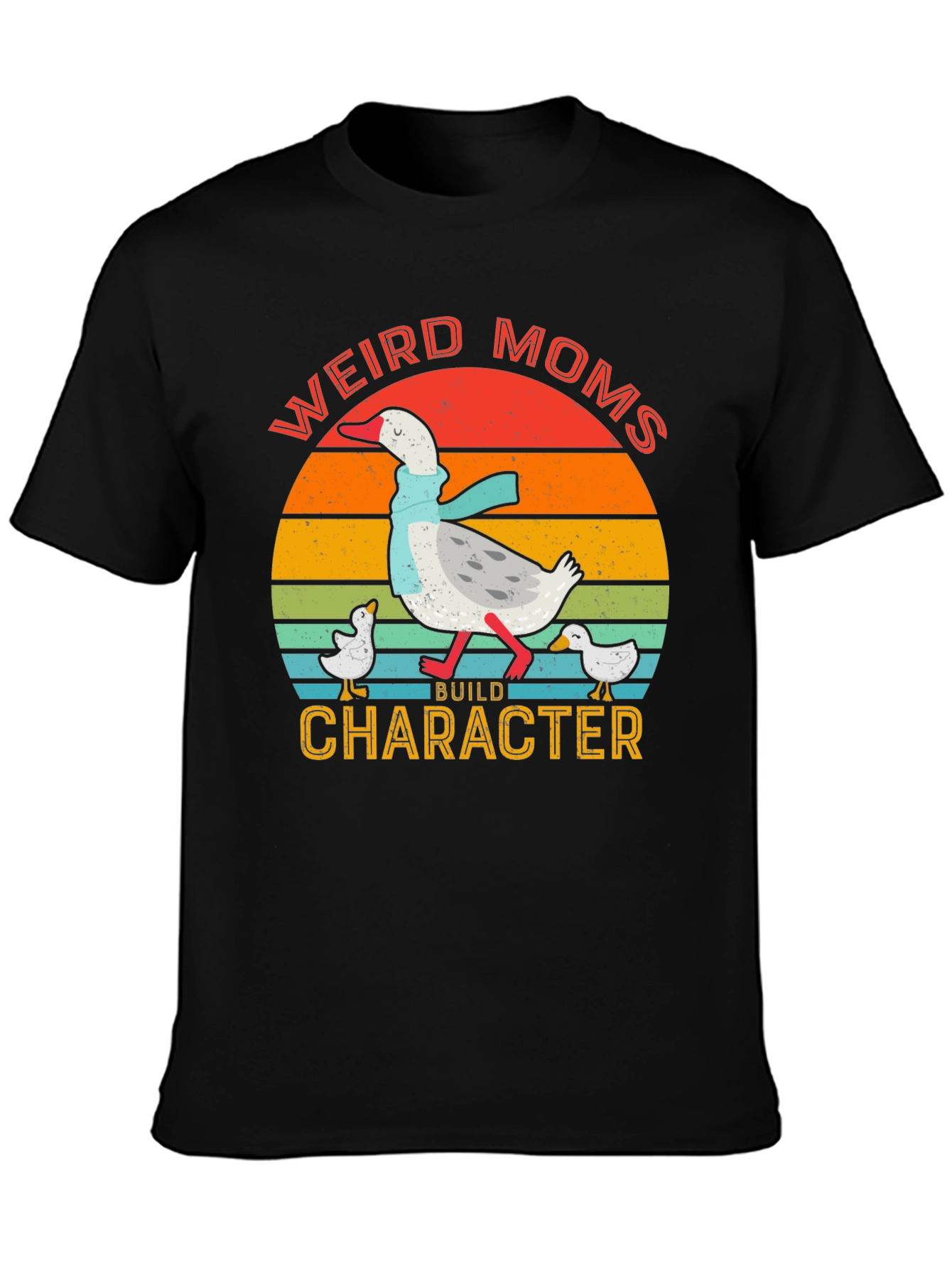 Weird Moms Build Character Tee