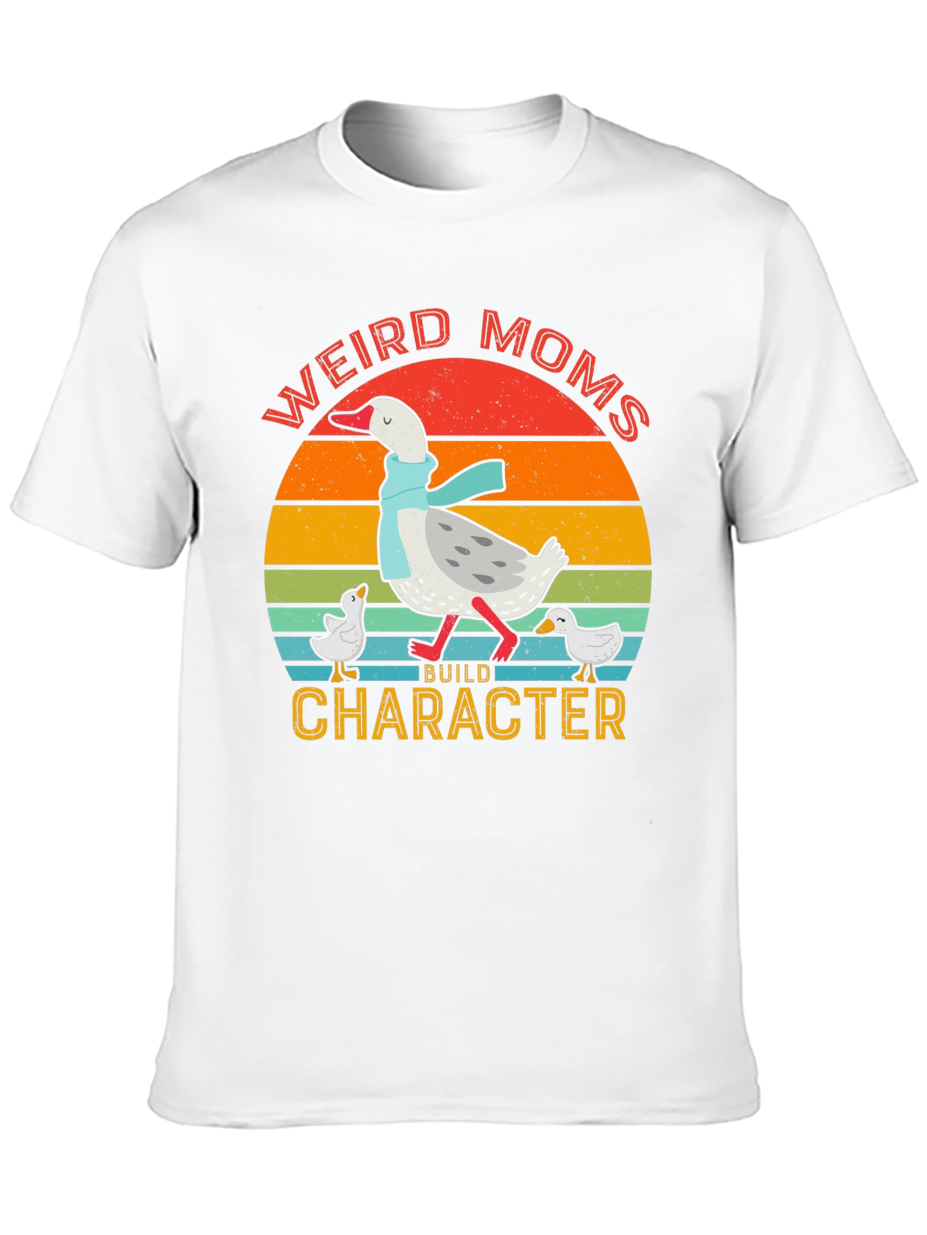 Weird Moms Build Character Tee