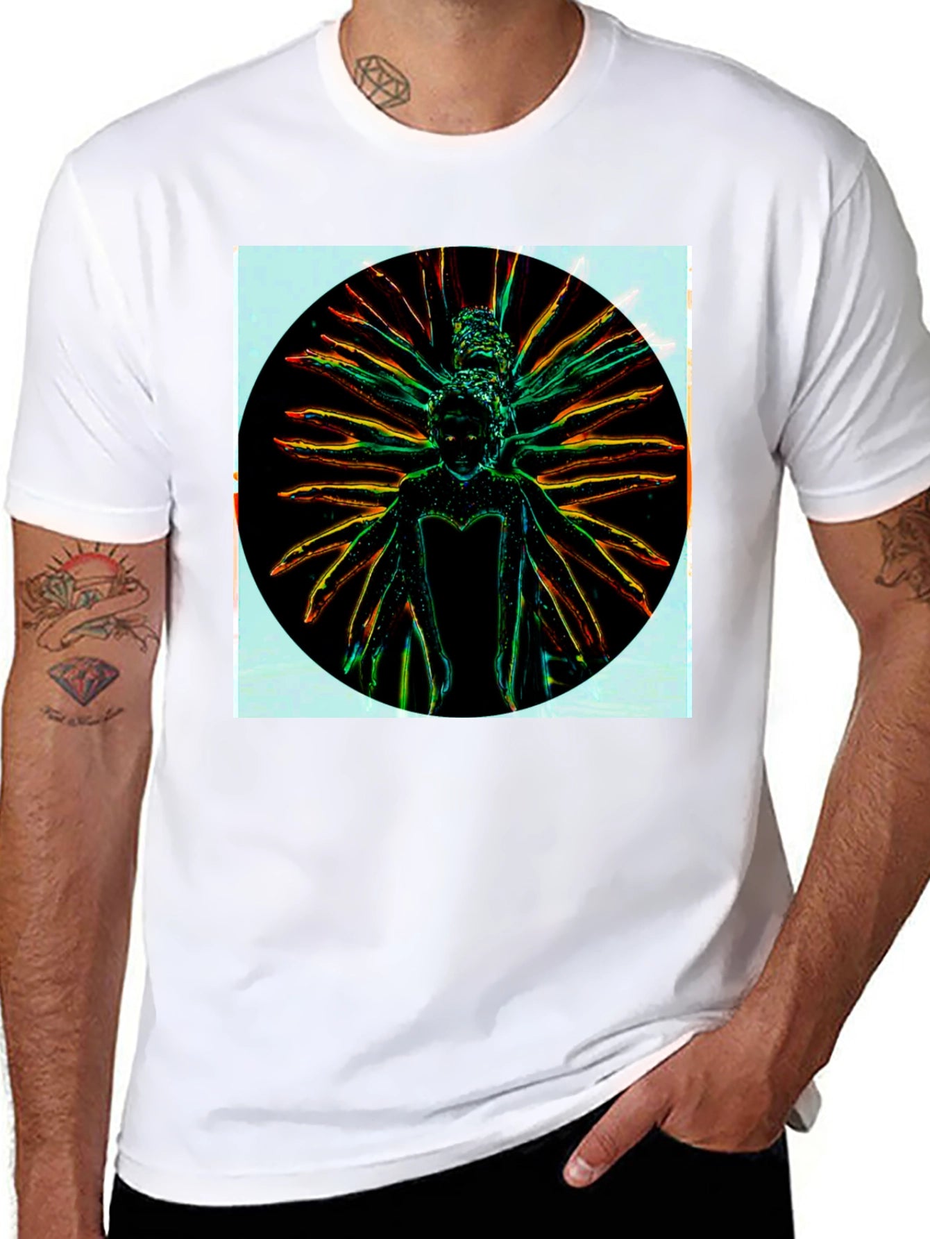 Abstract Art Graphic T-Shirt