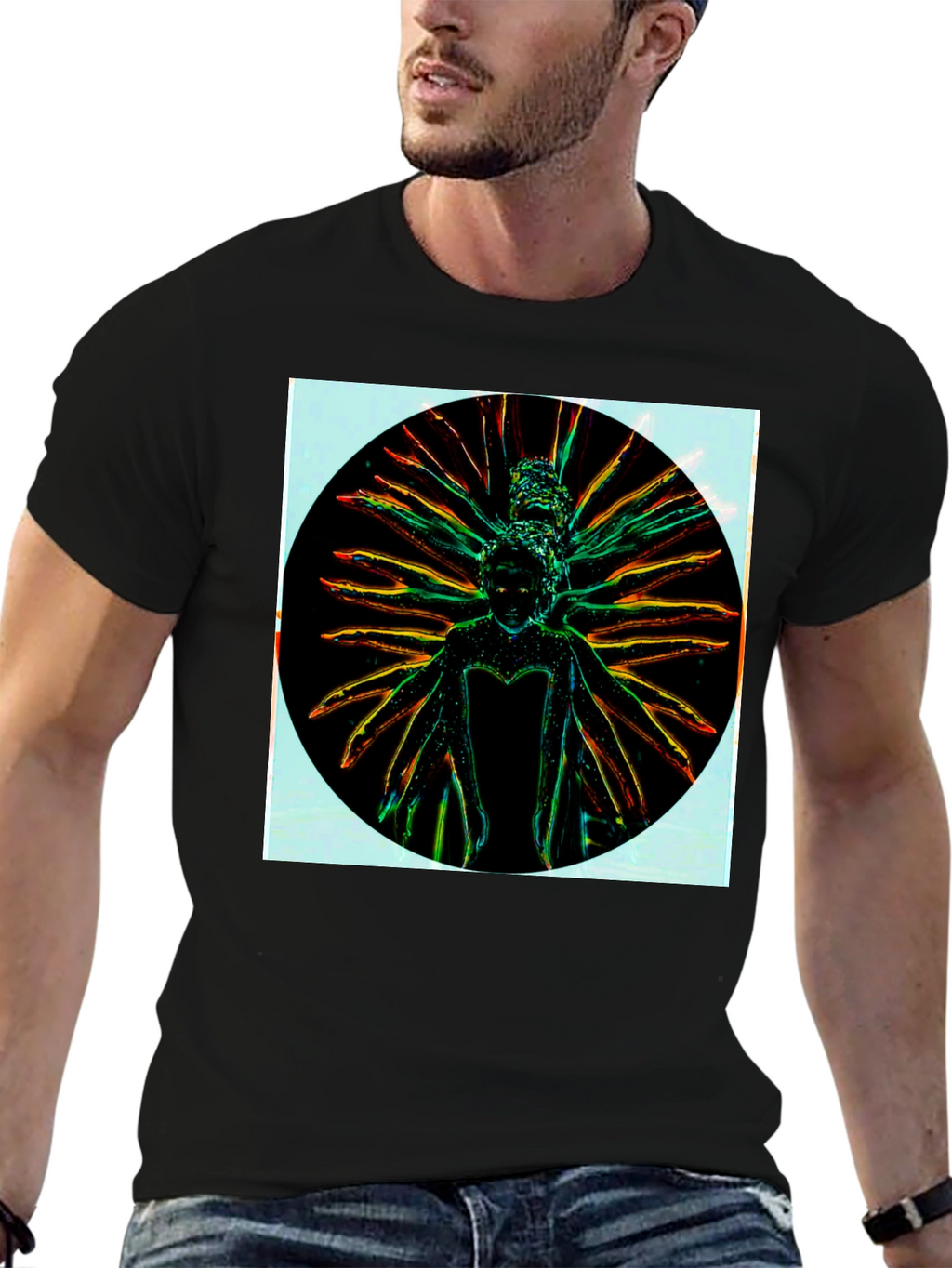 Abstract Art Graphic T-Shirt