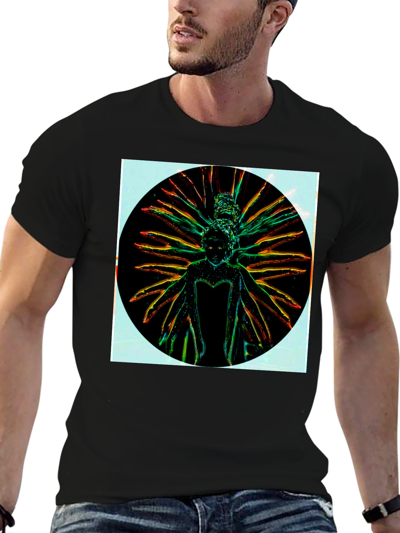 Abstract Art Graphic T-Shirt