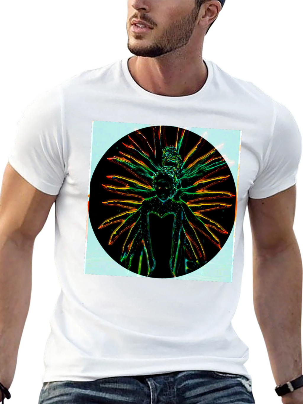 Abstract Art Graphic T-Shirt
