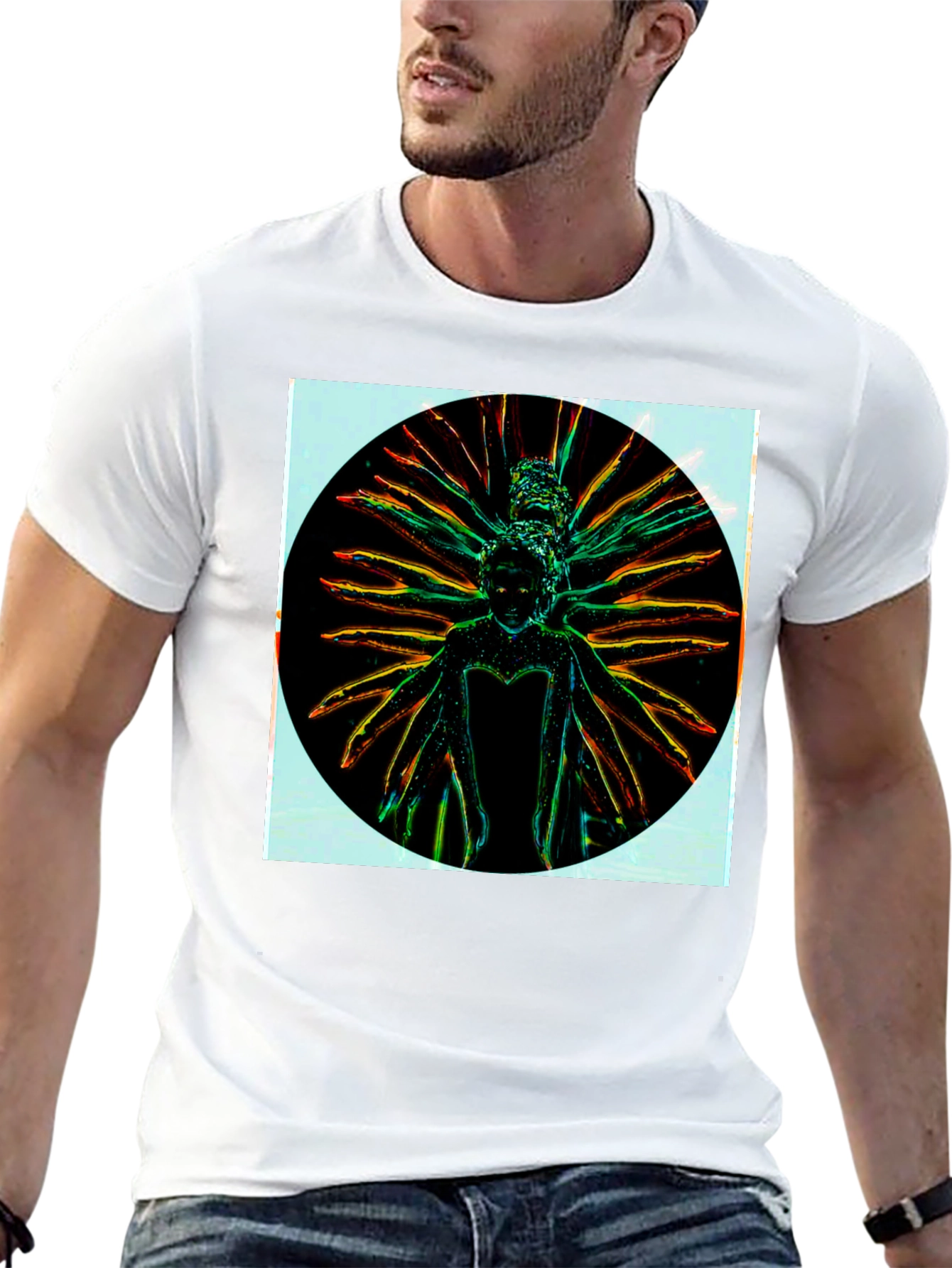 Abstract Art Graphic T-Shirt