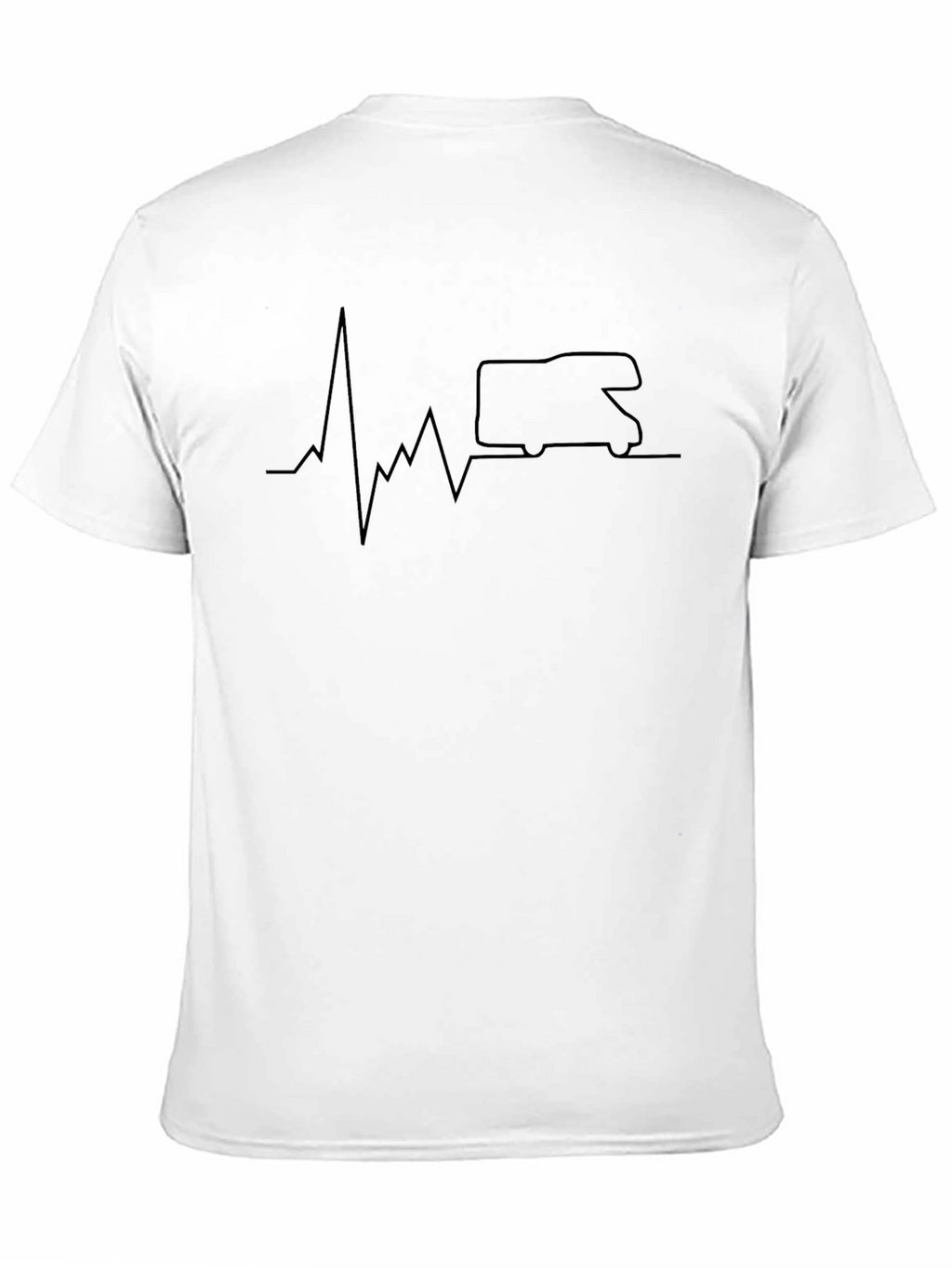 RV Heartbeat T-Shirt - Road Trip Life