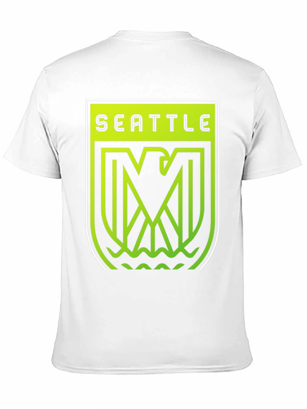 Seattle Emblem Graphic Tee - Black