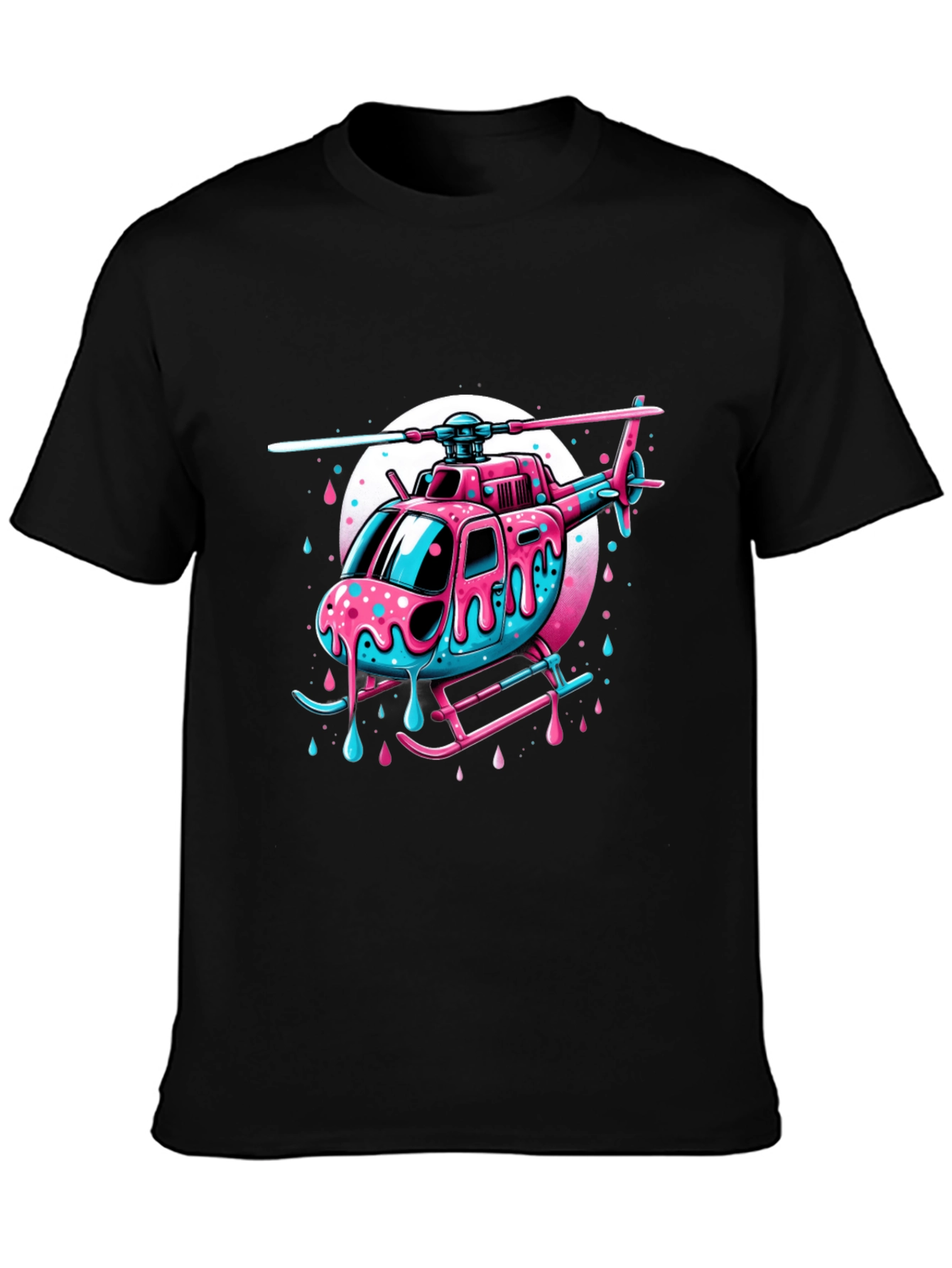 Fun Helicopter T-Shirt - Unique Design