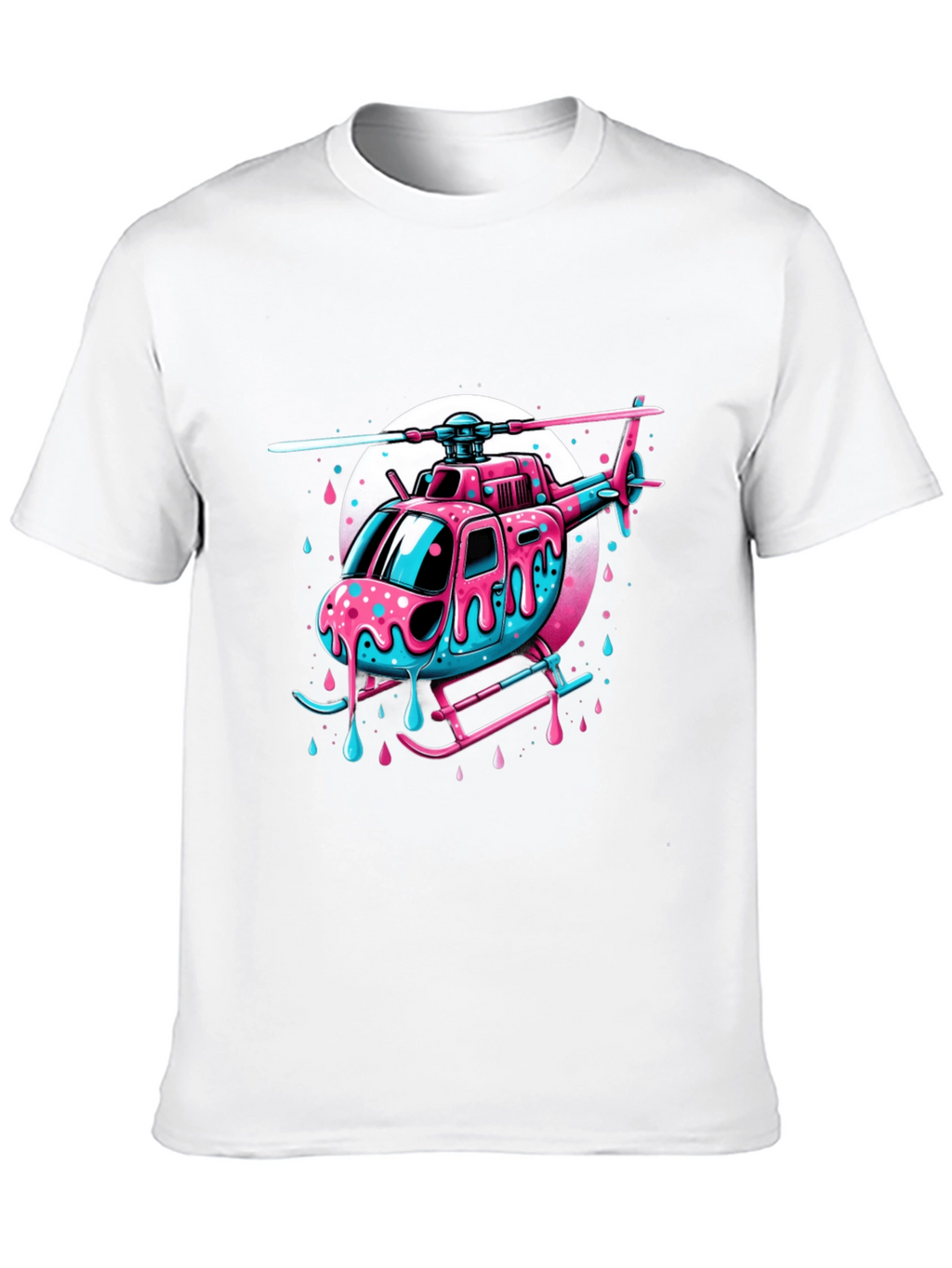 Fun Helicopter T-Shirt - Unique Design