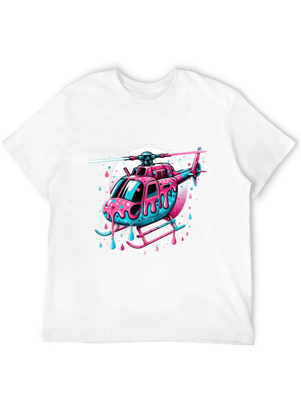 Fun Helicopter T-Shirt - Unique Design