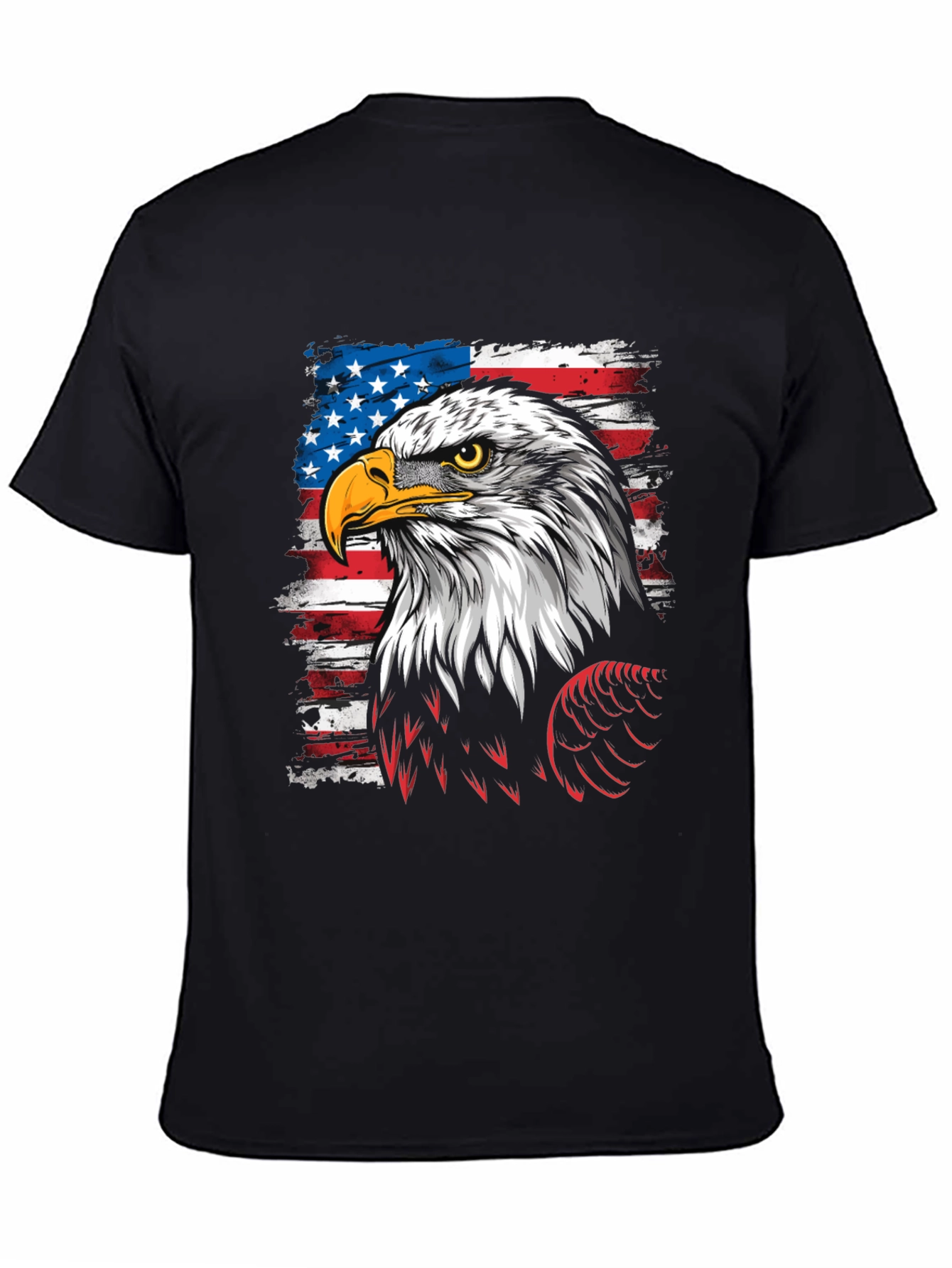 American Eagle Flag Graphic T-Shirt