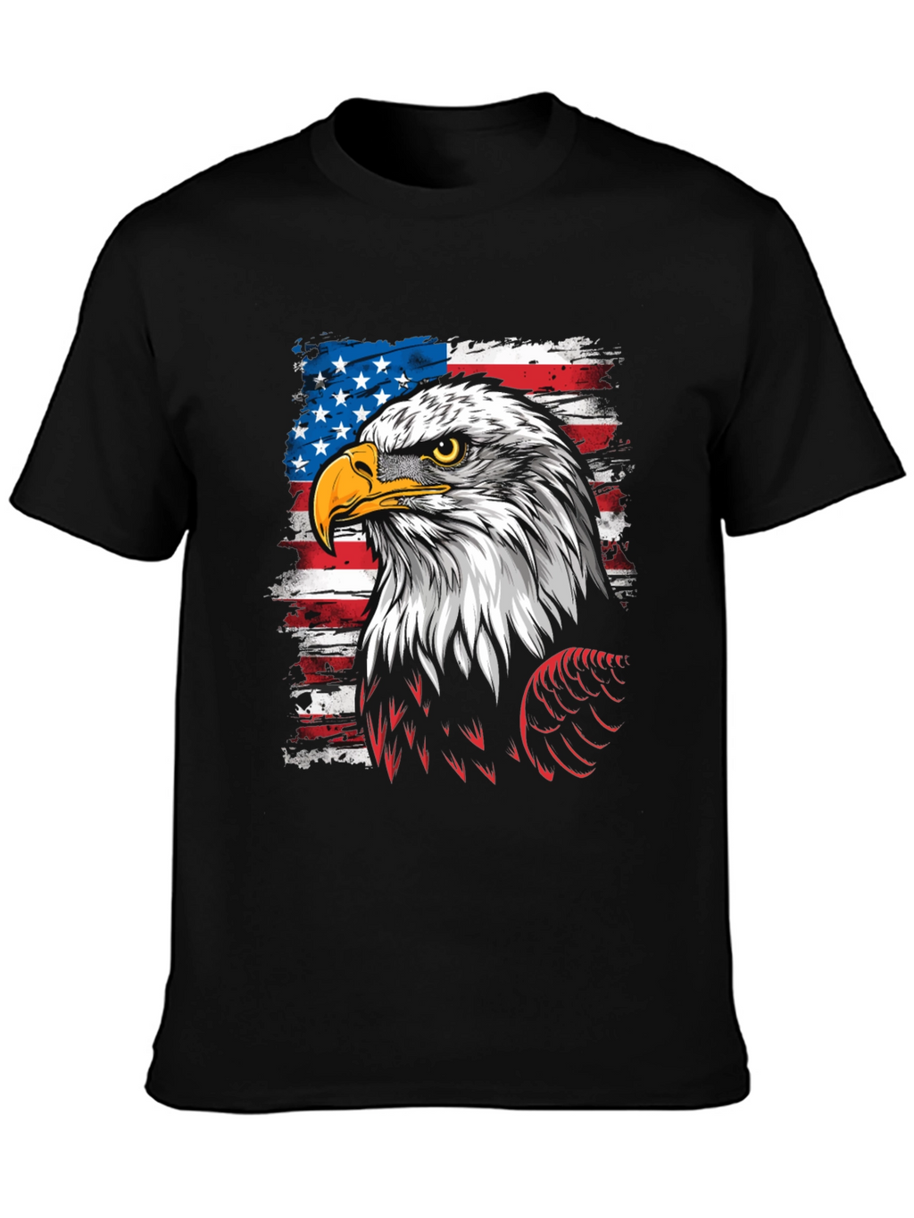 American Eagle Flag Graphic T-Shirt