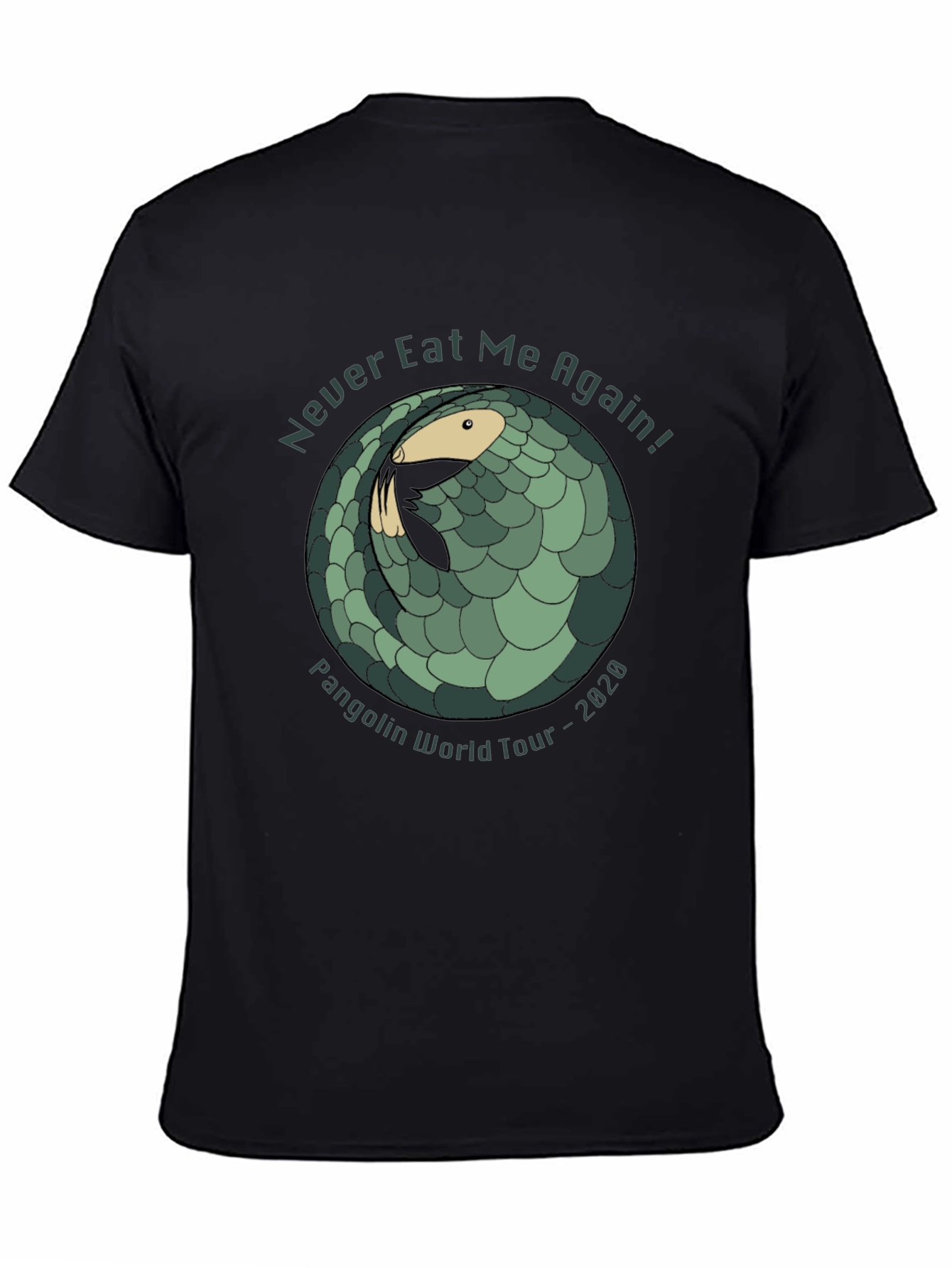 Pangolin World Tour 2020 Graphic Tee - Never Eat Me Again!