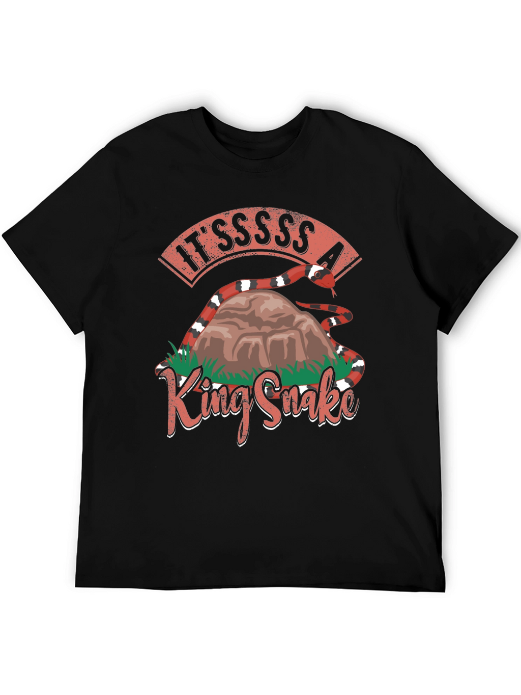 King Snake T-Shirt - Ssssssnake Design
