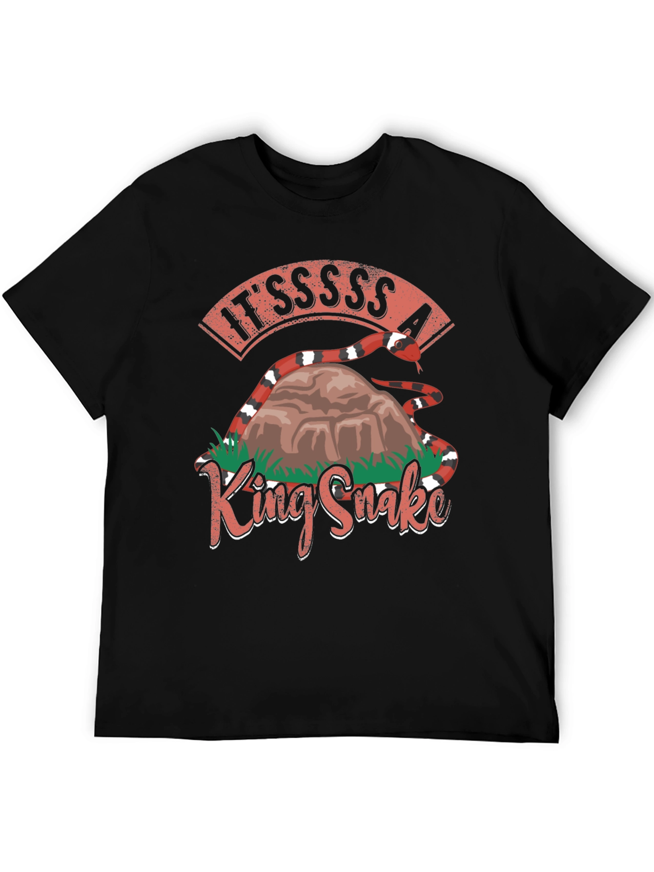 King Snake T-Shirt - Ssssssnake Design