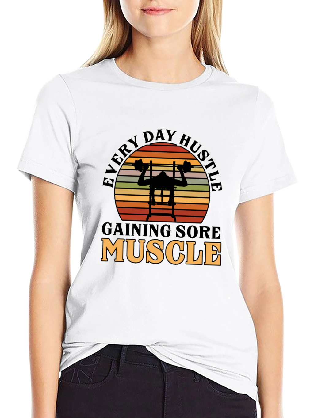 Every Day Hustle Muscle Gym T-Shirt