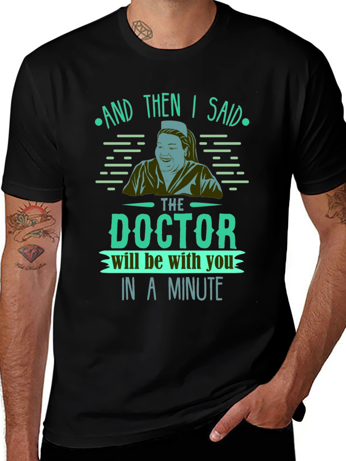 Funny Nurse T-Shirt - The Doctor Will See You Now