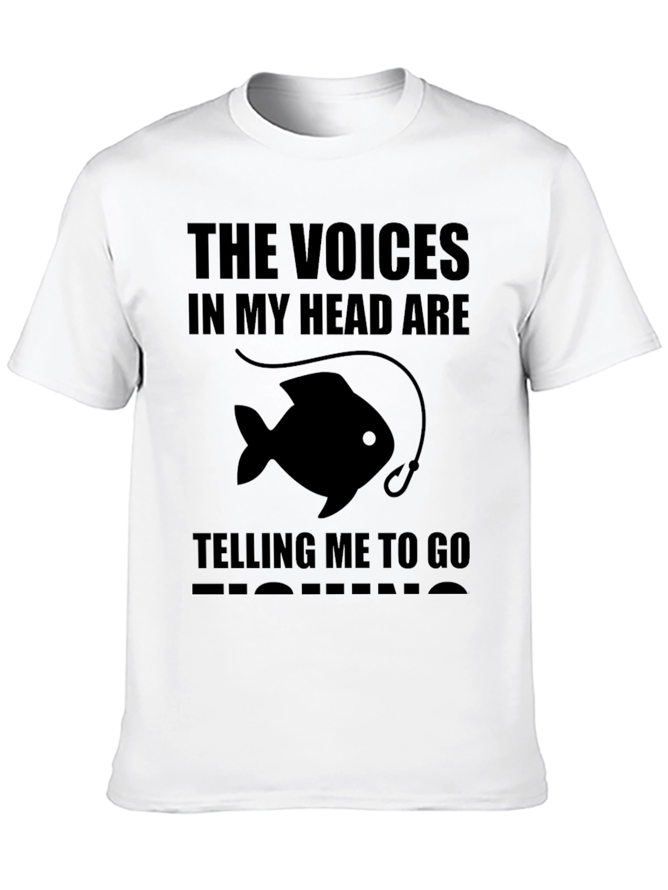 Voices in My Head Fishing T-Shirt