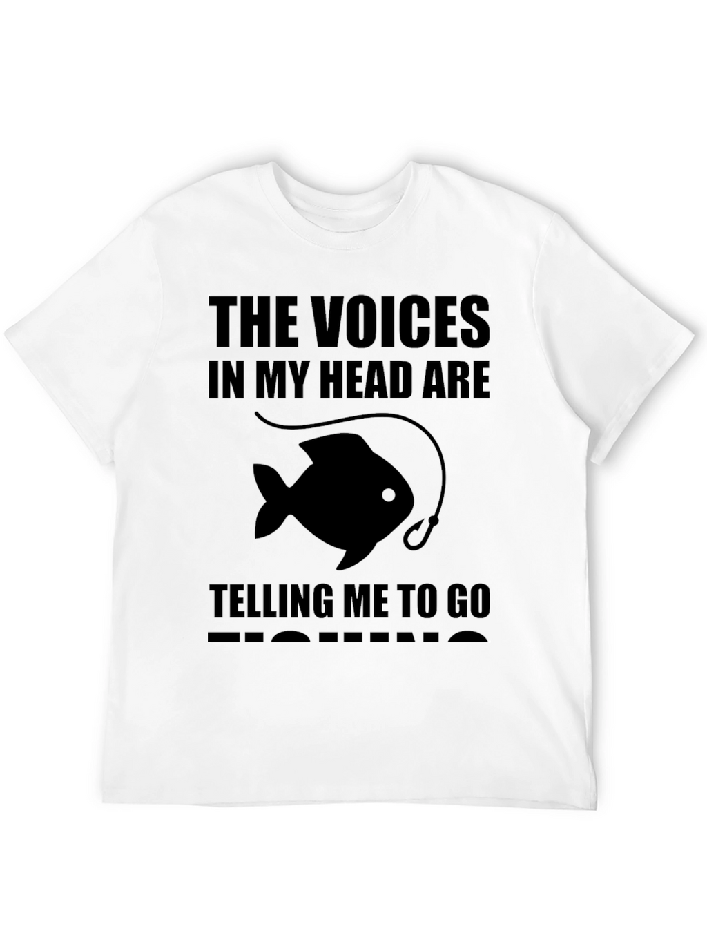 Voices in My Head Fishing T-Shirt