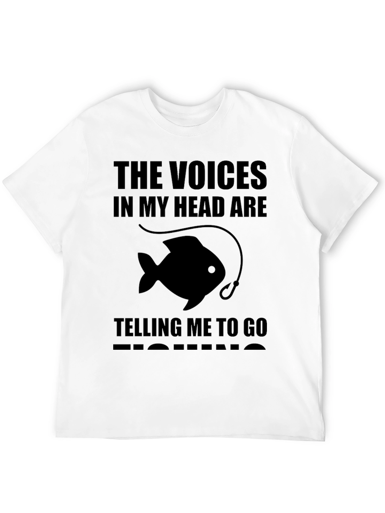 Voices in My Head Fishing T-Shirt
