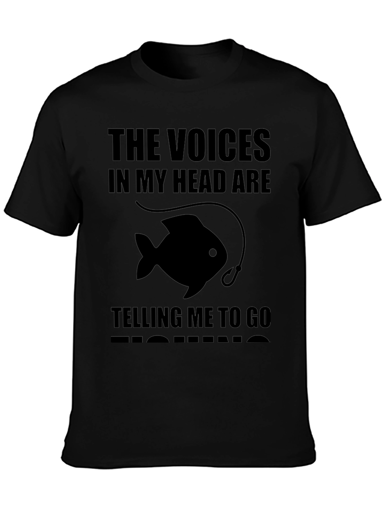 Voices in My Head Fishing T-Shirt