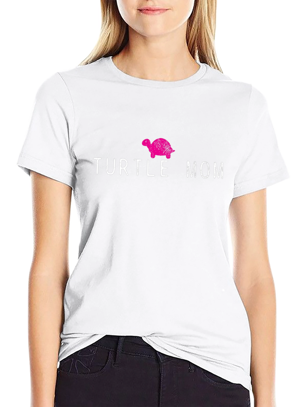 Turtle Mom Graphic Tee - Unique Design