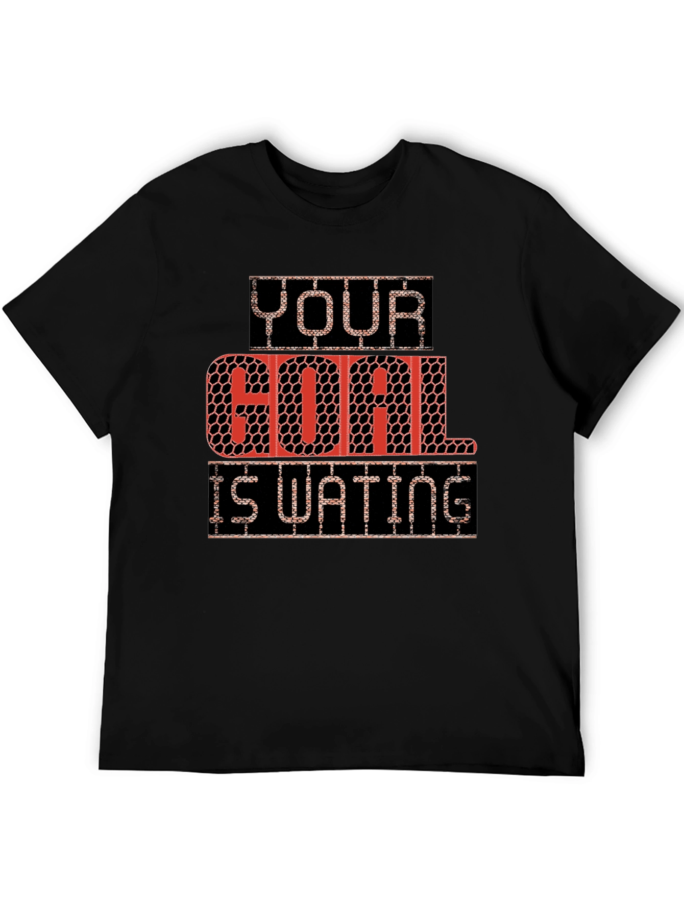 Your Goal Is Waiting T-Shirt - Motivational Tee