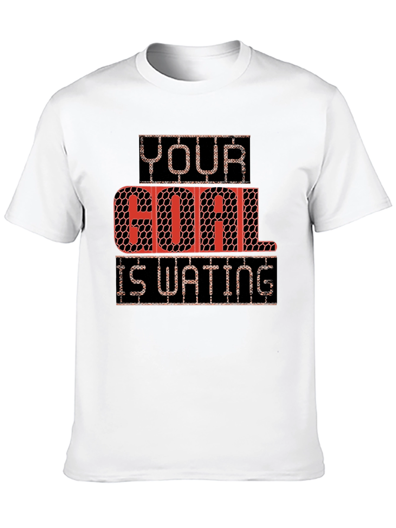 Your Goal Is Waiting T-Shirt - Motivational Tee