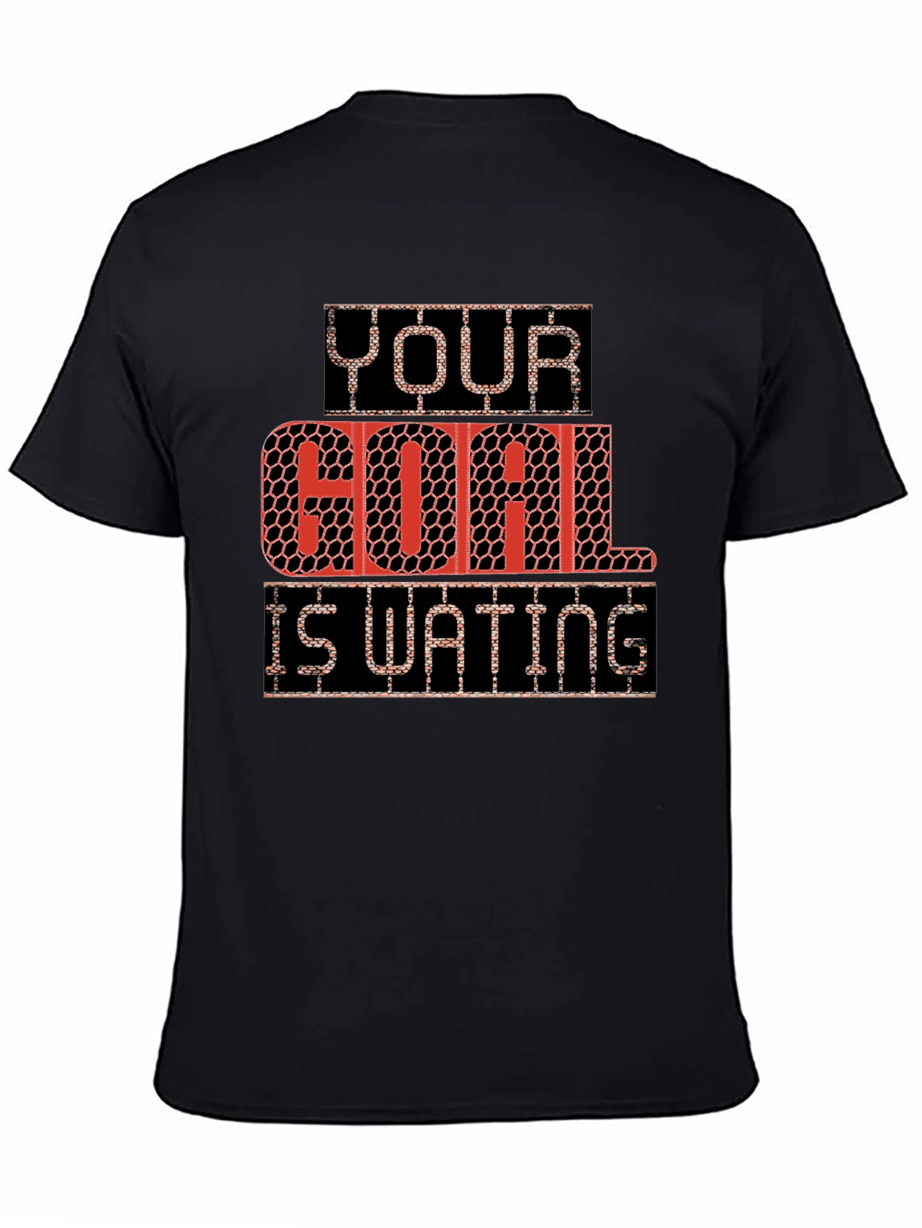 Your Goal Is Waiting T-Shirt - Motivational Tee