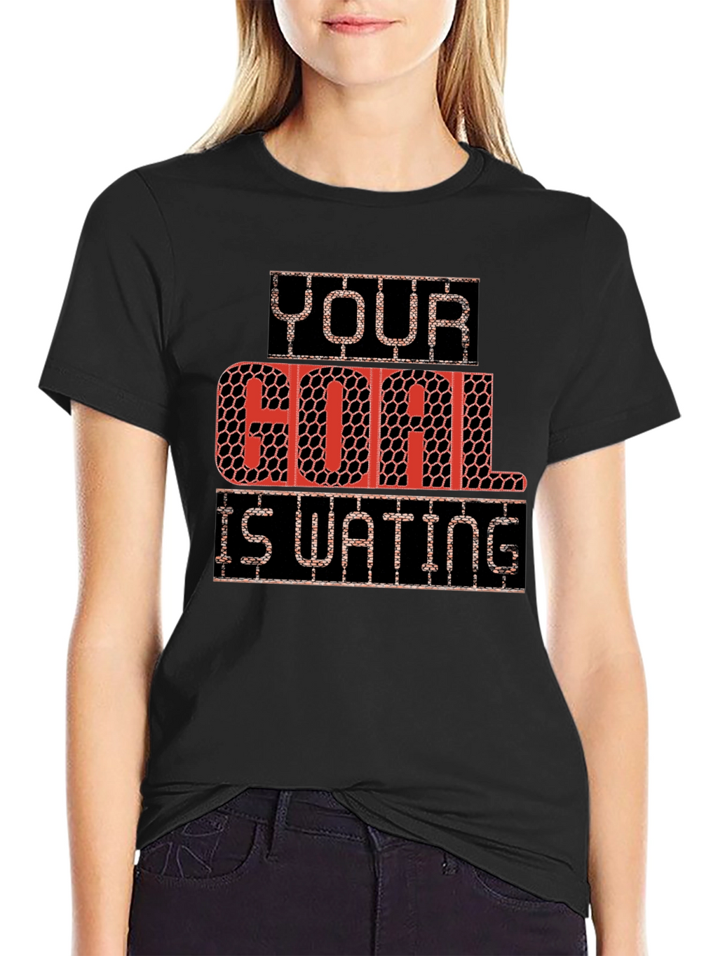 Your Goal Is Waiting T-Shirt - Motivational Tee