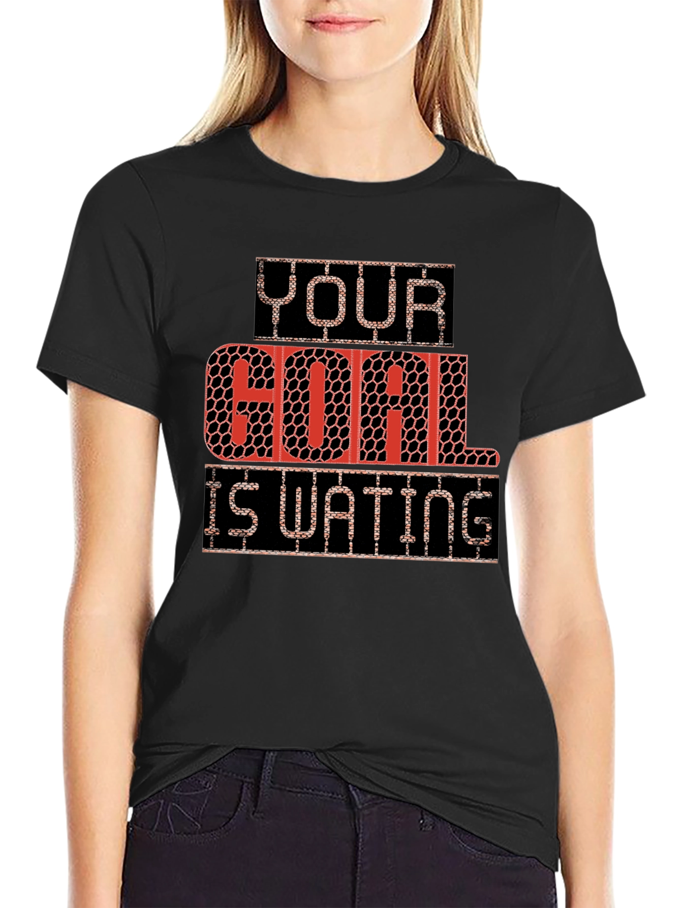 Your Goal Is Waiting T-Shirt - Motivational Tee