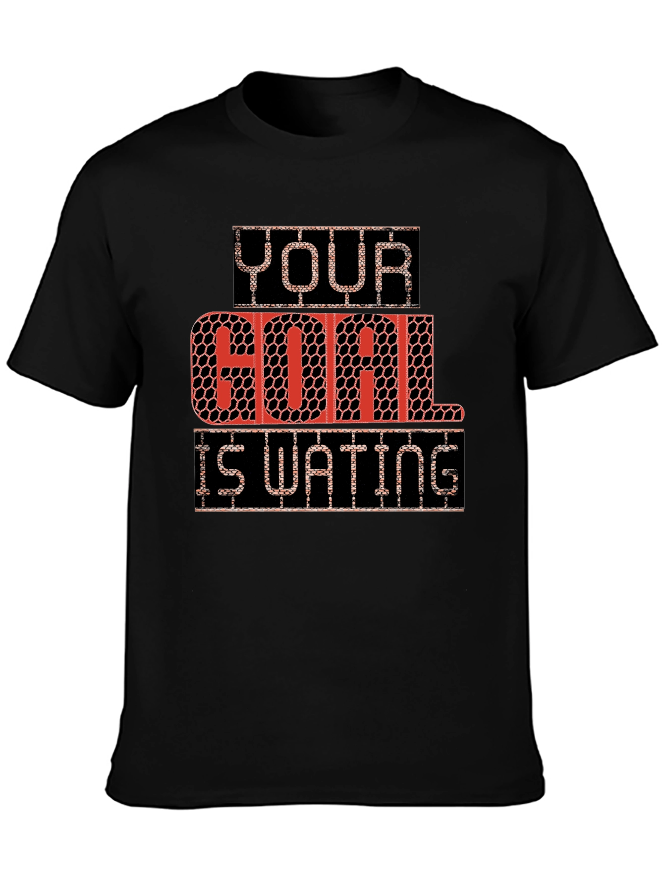 Your Goal Is Waiting T-Shirt - Motivational Tee