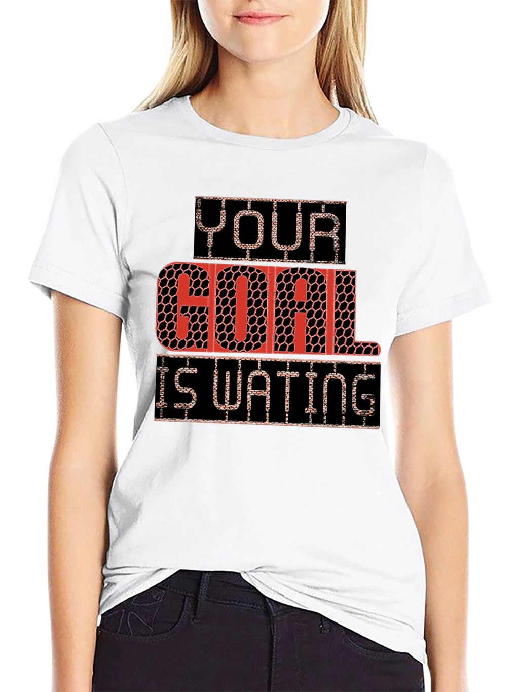 Your Goal Is Waiting T-Shirt - Motivational Tee