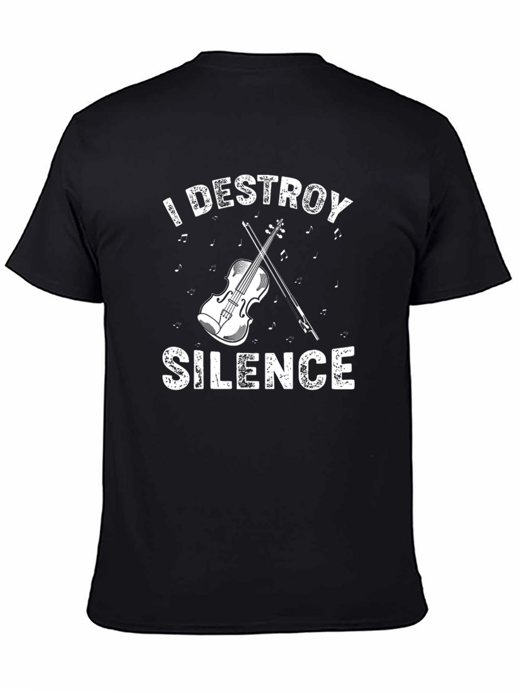 I Destroy Silence T-Shirt - Musician Tee